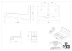 Suporte De Parede Painel Compatível Com Playstation 5 Fat (Preto) - Imagem 9