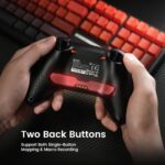 GameSir Nova 2 Lite Controle Sem Fio para PC com Hall Effect nos Analógicos e Gatilhos, 1000Hz 2.4G/Wired, Botões Programáveis – Compatível com PC, Switch, Steam, Android - Cinza Grafite - Imagem 7