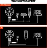 Thrustmaster T598, Volante de Corrida com Force Feedback de Acionamento Axial Direto para PS5, PS4, PC - Imagem 8