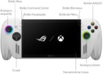 ROG Xbox Ally Console Portátil Tela 7" Touchscreen 120Hz, AMD Ryzen Z2A 2 GHz, 16 GB RAM, 512 GB SSD, Windows 11 Home - White - RC73YA-NH003W - Imagem 3