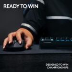 Teclado Gamer Sem Fio Logitech G PRO X com design TKL, Layout US, RGB LIGHTSYNC, Tecnologia LIGHTSPEED e Switch Exclusivo GX Brown Tactile - Preto - Imagem 6