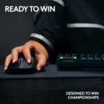 Teclado Gamer Sem Fio Logitech G PRO X com design TKL, Layout US, RGB LIGHTSYNC, Tecnologia LIGHTSPEED e Switch Exclusivo GX Brown Tactile - Branco - Imagem 6