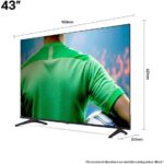 Smart TV LG UHD AI UA75 43 polegadas HDR10 Pro Processador α7 AI Ger 8 webOS 25 - Imagem 8