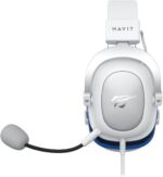 Headset Gamer Havit Gamenote H2002d Mic Removível Branco - Imagem 3