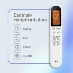 Ar Condicionado Split HQ Hi Wall Inverter 9.000 BTU/h Frio Monofásico Branco VIHT9KCO3S2S13-220V - Imagem 8