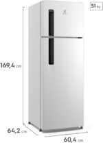 Electrolux Geladeira Electrolux Frost Free 320L Duplex Branca (TF38) 220V - Imagem 2