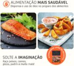 MONDIAL Fritadeira Air Fryer Forno Oven 12L, Branco/Inox, 2200W, 220V - AFON-12L-WI - Imagem 6