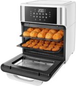 MONDIAL Fritadeira Air Fryer Forno Oven 12L, Branco/Inox, 2200W, 220V - AFON-12L-WI - Imagem 9