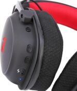 Headset Gamer Redragon Zeus Pro Preto Sem Fio 7.1 H510-PRO - Imagem 5