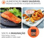 MONDIAL Fritadeira Air Fryer Forno Oven 12L, Vermelho/Inox, 2000W, 110V - AFON-12L-RI - Imagem 5