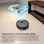 Robô Aspirador - Ropo Vision Pro com IA-3D Scan estação de recarga autolimpante sucção de 5500Pa - Imagem 6