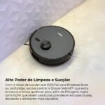 Robô Aspirador - Ropo Vision Pro com IA-3D Scan estação de recarga autolimpante sucção de 5500Pa - Imagem 7