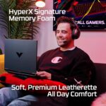 Headset Wireless HyperX Cloud III - Gamer para PC, PS5, PS4, Bateria de até 120h, 2,4 GHz, Drivers 53mm, Espuma Viscoelástica, Estrutura Durável, Microfone 10mm, Vermelho e Preto (77Z46AA) - Imagem 3