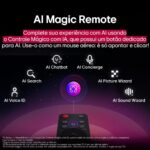 Smart TV LG AI 77" - 4K OLED α8 AI Processor 4K Gen2 webOS 25 - OLED77B5PSA - Imagem 8
