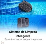 Aspirador Robô para Piscina Korp 80 Wi-Fi Limpeza Automática - Imagem 3