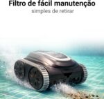 Aspirador Robô para Piscina Korp 80 Wi-Fi Limpeza Automática - Imagem 4