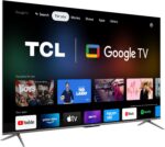 TCL QLED TV 55” C635 4K UHD Google TV, 120Hz-DLG, DOLBY VISION+ATMOS, Onkyo, com Wifi dual band e Bluetooth integrados, Comando de voz à distância, Google Assistant e design sem bordas - Imagem 3