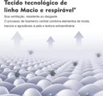 Cadeira Gamer Python Fly em tecido, respirável e ecológica, ângulo ajustável (Cinza Escuro) - Imagem 5