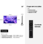 Samsung Combo Super Big Smart TV 85” Crystal UHD 4K U8100F + Sound Tower MX ST40F 160W - Imagem 4