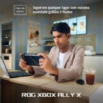 ROG Xbox Ally X Console Portátil Tela 7" Touchscreen 120Hz, AMD Ryzen AI Z2 Extreme, 24 GB RAM, 1 TB SSD, Windows 11 Home - Black - RC73XA-NH012W - Imagem 3