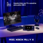ROG Xbox Ally X Console Portátil Tela 7" Touchscreen 120Hz, AMD Ryzen AI Z2 Extreme, 24 GB RAM, 1 TB SSD, Windows 11 Home - Black - RC73XA-NH012W - Imagem 6