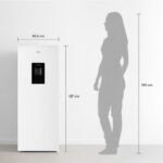 Geladeira EOS 190 Litros com Dispenser de Água na Porta Branco ERV200B 220V - Imagem 3