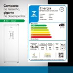 Geladeira EOS 190 Litros com Dispenser de Água na Porta Branco ERV200B 220V - Imagem 7