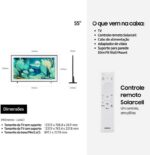 Samsung Combo Vision AI TV 55" The Frame 4K LS03F 2025 + Samsung Smart TV 32" QLED The Frame 2023 LS03C - Imagem 5