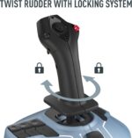 Thrustmaster TCA Officer Pack Airbus Edition - Sistema de controle de voo abrangente com sidestick e quadrante de aceleração para PC - Imagem 8