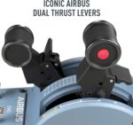 Thrustmaster TCA Officer Pack Airbus Edition - Sistema de controle de voo abrangente com sidestick e quadrante de aceleração para PC - Imagem 10