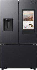Geladeira Samsung Family Hub French Door RF27 com Soundbar com Dispenser de Água e Gelo 564L Black Inox (220V, Volts)