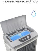 Climatizador de Ar Portátil 76L Cinza 3 em 1 Midea - Climatizador, Umidificador e Ventilador - Imagem 3
