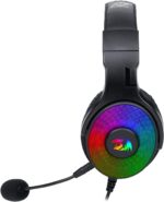 HEADSET GAMER REDRAGON PANDORA 2 RGB PRETO H350RGB-1 - Imagem 2