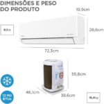 Ar Condicionado Split Hi Wall Midea AI Airvolution Inverter 12.000 Btus Frio 220V R-32 - Imagem 3