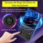 R36S GT Console De Jogos Portátil Com Tela Grande De 4.0 Polegadas,128 GB,Compatível Com Mais De 29+ Emuladores De Jogos,Mini Console de Videogame,Sistema Arkos 2.0 - Preto - Imagem 4