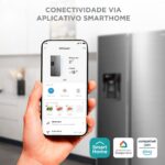 Geladeira Side by Side 570L Dispenser Água e Gelo Inverter cor Inox Midea - Imagem 6