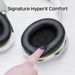 Headset Gamer HyperX CloudX Stinger 2 – para Xbox, Conforto Exclusivo, Suporte de Cabeça Ajustável, Leve, com Espuma Inteligente, Cancelamento Passivo de Ruído, Branco (75X28AA) - Imagem 3