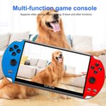 CASSONRM X12 Plus Console de videogame de 7 polegadas integrado para 1000 jogos Joystick duplo portátil de 16 GB Controlador de jogo Spupport Saída AV Cartão TF Música E-book - Imagem 6