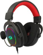 Headset Gamer Redragon Zeus X RGB USB 7.1 Surround Sound Virtual H510-RGB, Preto - Imagem 3