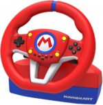 Controle Volante Hori PRO MINI Vermelho Mario kart compativel com Nintendo Switch 1 e 2 - Imagem 8