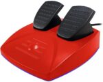 Controle Volante Hori PRO MINI Vermelho Mario kart compativel com Nintendo Switch 1 e 2 - Imagem 9