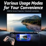 RG40XX H Consoles de jogos portáteis retrô, console de jogos, portátil, sistema Linux de 64 bits, tela IPS de 4 polegadas, Cortex-A53, suporta WiFi, Bluetooth, HD, saída de TV azul - Imagem 3