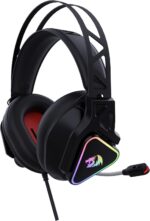 HEADSET GAMER REDRAGON RGB CADMUS PRETO - Imagem 4