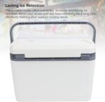 Mini geladeira refrigerador e quente para carro, 15L de caixa de refrigerador isolada, congelador de alimentos portátil para acampamento de piquenique ao ar livre - Imagem 8