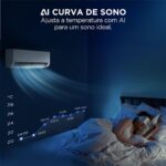 Ar Condicionado 12000 Btus Split Hi Wall Inverter Midea Quente e Frio Ai Ecomaster 220v - Imagem 8
