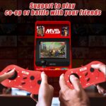UNICO MVS Mini Arcade and Red Gamepad with Pre-Loaded 45 SNK Retro Games - Imagem 3