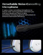 Havit Fone de Ouvido Gamer Five-Mode Fuxi-H7 Black, Sem fio e Com Fio, Wireless 2,4GHz, Bluetooth, USB, Cabo 3,5mm, Falante de 40 mm, Microfone Destacável com Cancelamento de Ruído - Imagem 8