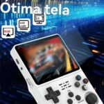 Console Portátil Retrô R36S 64GB Tela IPS 3.5 Polegadas com Milhares de Jogos Clássicos - Imagem 3