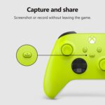 Xbox Wireless Controller – Electric Volt for Xbox Series X|S, Xbox One, and Windows 10 Devices - Imagem 4