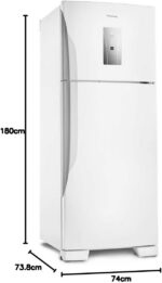 Geladeira Panasonic Frost Free 435L Branco NR-BT50BD3WB 220v - Imagem 6